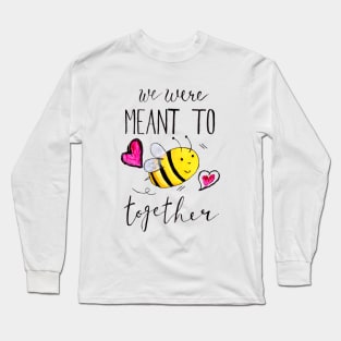 Bee my valentine Long Sleeve T-Shirt